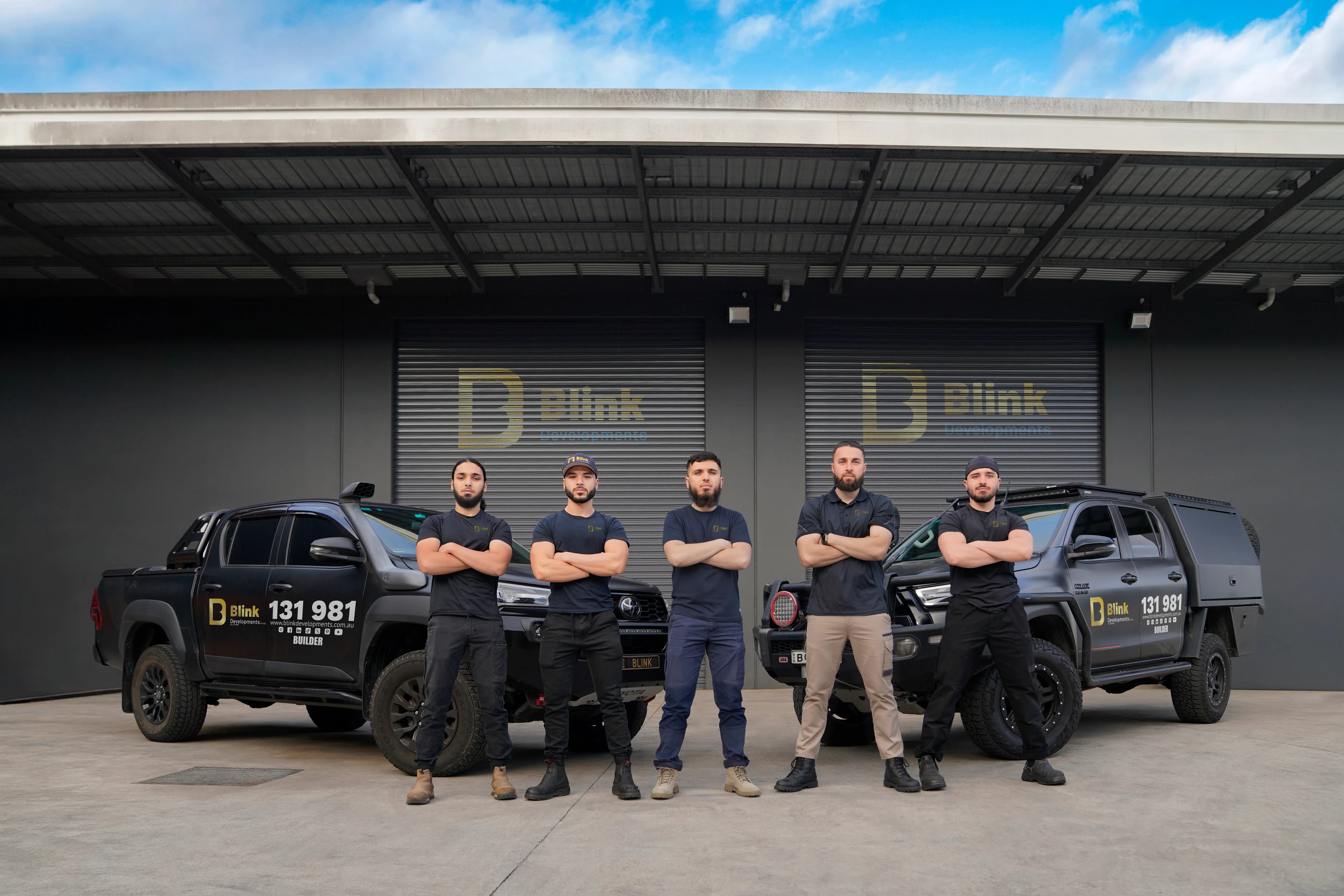 The Bathroom Renovation Narellan team with their work vehicles